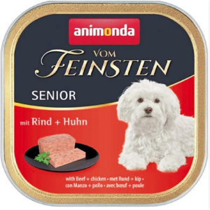 Animonda Vom Feinsten для собак пожилых с говядиной и курицей,150г