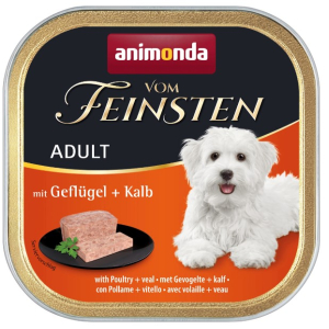 Animonda Vom Feinste для собак с домашней птицей и телятиной, 150г
