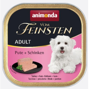 Animonda Vom Feinsten для собак с индейкой и ветчиной, 150г