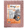 KingCat Тофу Наполнитель для кошачьего туалета (персик), 6л превью