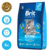 Brit Premium Корм сухой для котят (курица), 8кг превью