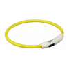 Trixie USB Flash Желтый (ошейник светящийся жёлтый, зарядка от USB) 1 превью