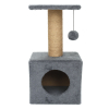 Cat-House Когтеточка для кошек (домик с полкой, джут), 65см 2 превью