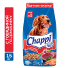 Chappi Корм сухой для собак всех пород (говядина по-домашнему), 15кг 1 превью