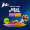 Felix "Двойная вкуснятина" Корм консервированный для кошек (ягненок, курица в желе), 75г 5 превью