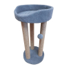 Cat-House Когтеточка для кошек (тринога с лежанкой), 85 см 1 превью