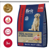 Brit Premium Корм сухой для собак крупных и гигантских пород (курица), 3кг превью