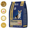 Brit Premium Корм сухой для собак средних пород (курица), 1кг превью