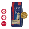 Brit Premium Корм сухой для собак крупных и гигантских пород (курица), 3кг 1 превью