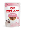 Royal Canin Kitten Gravy Корм консервированный для котят в период второй фазы роста в возрасте до 12 месяцев, кусочки в соусе, 85г превью