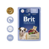 Brit Premium Пауч для щенков всех пород (Телятина в соусе) превью