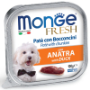 Влажный корм Monge Dog Fresh для собак, с уткой, консервы, 100 г превью