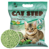 Cat Step Tofu Green Tea Наполнитель комкующийся растительный для кошачьих туалетов 3 превью