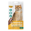 Лакомство Мнямс лакомые палочки 13,5 см для кошек с цыпленком и печенью 10х5 г 1 превью