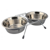 Набор мисок (2шт.) "TRIXIE" "Eat-on-Feet" с держателем, 0.25л/диам.11см превью