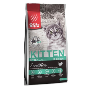 BLITZ KITTEN сухой корм для котят, 0.4 кг