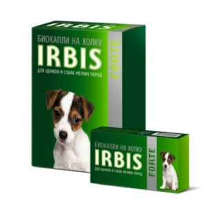 Irbis Forte Биокапли для щенков и мелких собак (инсектоакарицидные капли для щенков и собак до 10кг)