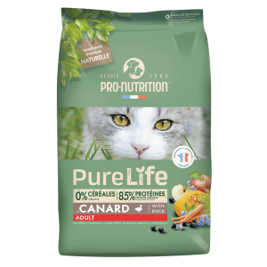 Flatazor Pure Life Adult Cat сухой корм для кошек (утка) 8кг