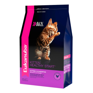 Eukanuba Kitten Healthy Start сухой корм для котят (курица) 2кг