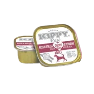 Kippy для собак с телятиной и овощами (паштет),150г