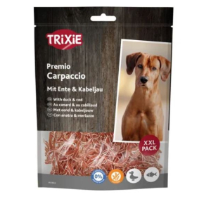 Лакомство "TRIXIE PREMIO" для собак, карпаччо с уткой и треской, без глютена и сахара, 80 г.