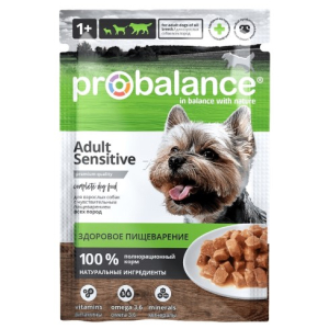ProBalance Корм консервированный для собак с чувствительным пищеварением, 85г