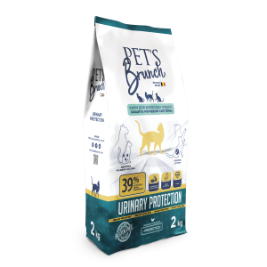 Pet's Brunch URINARY PROTECTION сухой корм для кошек защита мочевой системы 2 кг