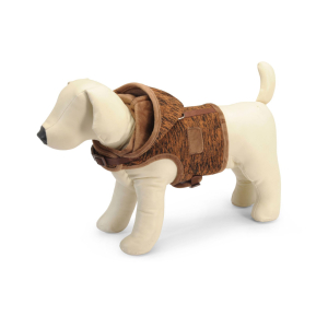 Camon Шлея для собак (зимняя с капюшоном коричневая), S