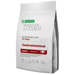 Nature's Protection VET DIET GASTROINTESTINAL сухой корм для собак всех пород с заболеваниями ЖКТ с белой рыбой 1,5 кг