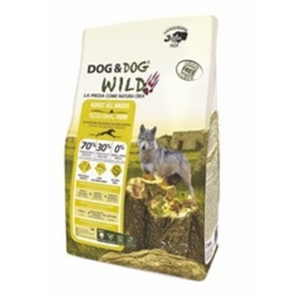 Dog&Dog Wild сухой корм для собак курица, утка, кролик, 12кг