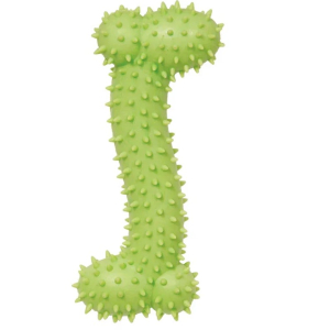 12191051 Triol Игрушка для собак из цельнолитной резины "Кость шипованная", 155мм