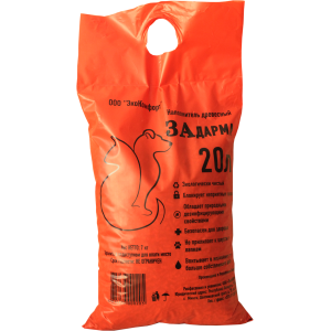Наполнитель "ЗАДАРМА" древесный 7кг