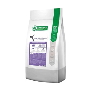 Natures Protection Adult Lamb Maxi сухой корм для собак всех пород с мясом ягненка 18кг