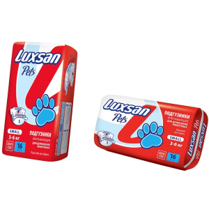 Подгузники LUXSAN Premium для животных S 3-6 кг, (упак 16 шт)