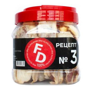 For Dogs №3 Лакомство для собак (заячьи ушки с филе ягненка), 500г