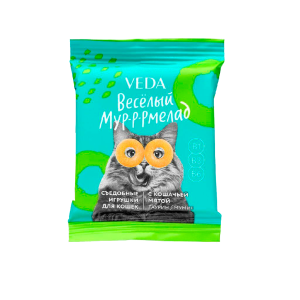Veda Веселый Мур-р-рмелад Лакомство для кошек (кошачья мята), 6г
