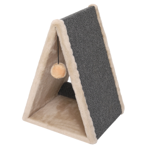 Cat-House Когтеточка треугольная для кошек (ковролин), 55см
