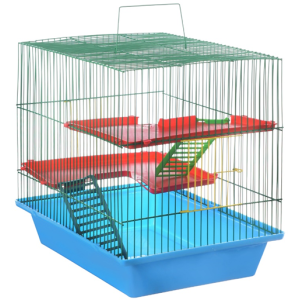 Клетка для грызунов 3-х этажная