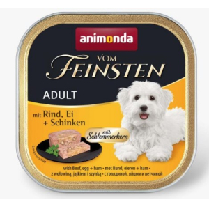 Animonda Vom Feinsten Консервы для собак (говядина, яйцо, ветчина), 150г