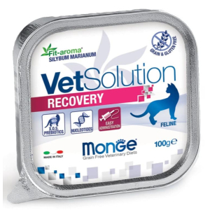 Monge VetSolution Cat Recovery, влажная диета для кошек в период выздоровления, 100 гр