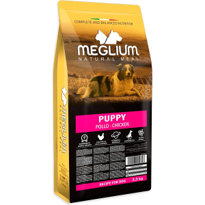 Meglium Puppy сухой корм для щенков от отъема матери до 1 года  (курица, говядина) 2,5кг