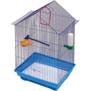 Клетка для птиц большая домик комплект