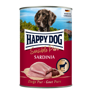 Happy Dog Sensible Pure Sardinia Консерва для собак (коза), 400г