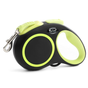 Triol Поводок-рулетка для собак  Urban Neon XS, 3м до 12кг, лента, черный