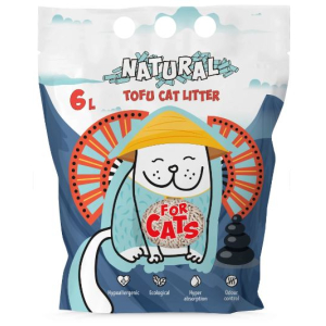 FOR CATS Наполнитель Tofu Natural (без запаха)