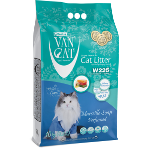 Наполнитель VAN CAT MARSEILLE SOAP бентонитовый мыло 10кг