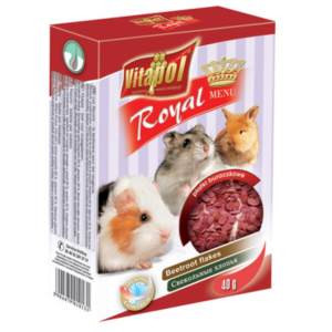 Vitapol Menu Свекольные хлопья Лакомство для грызунов, 40 г.