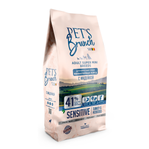Pet's Brunch Корм сухой для собак миниатюрных пород (индейка), 1кг