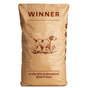 Мираторг Winner сухой корм  для собак взрослых средних и крупных пород, с говядиной,15кг