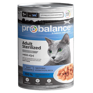 ProBalance Консервы для стерилизованных кошек, 415г